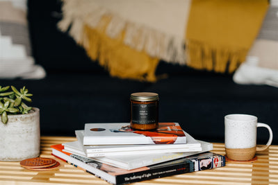 Cedar + Tobacco Amber Jar