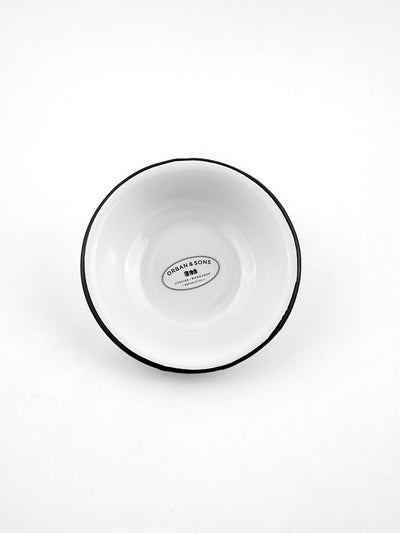 ENAMEL CEREAL BOWL