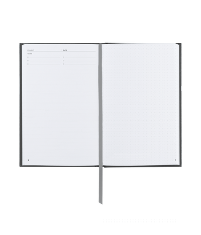Project Book - Charcoal Gray