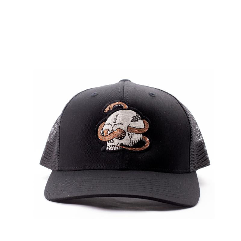 THE "EVAN" SKULL AND SNAKE HAT