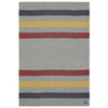 Revival Stripe Wool Throw - Gray