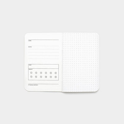 Word. Notebooks - White Dot Grid (3 Pack)