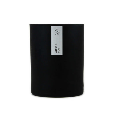 Aspen + Fog Matte Black Tumbler