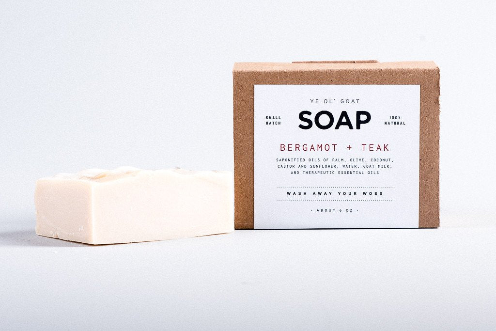 Ye Ol' Goat Soap - Bergamot + Teak