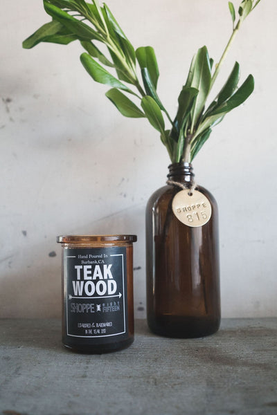 Teakwood Candle