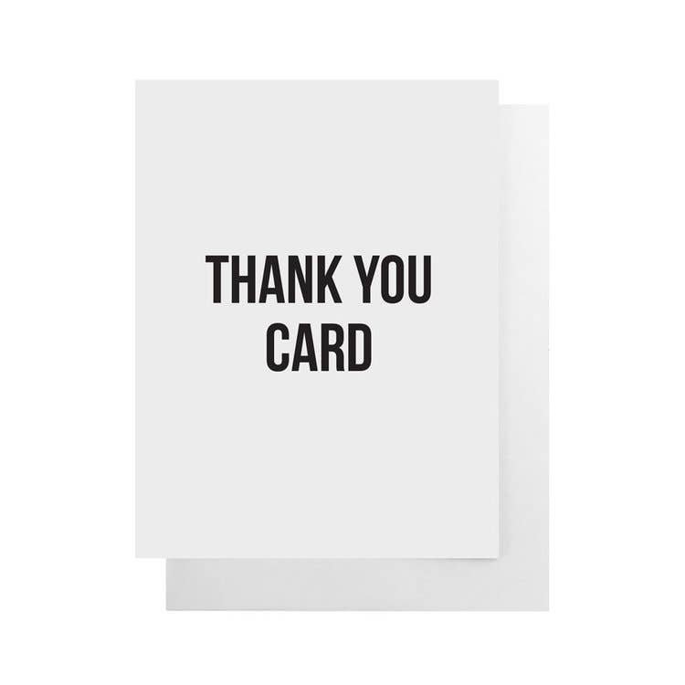 Thank You Card