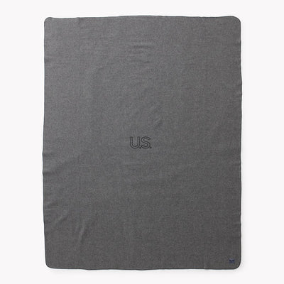 Foot Soldier Military Wool Blanket - US Navy Gray