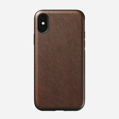 Rugged Case - iPhone XS - Rustic Brown