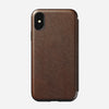 Rugged Folio - iPhone XS - Rustic Brown