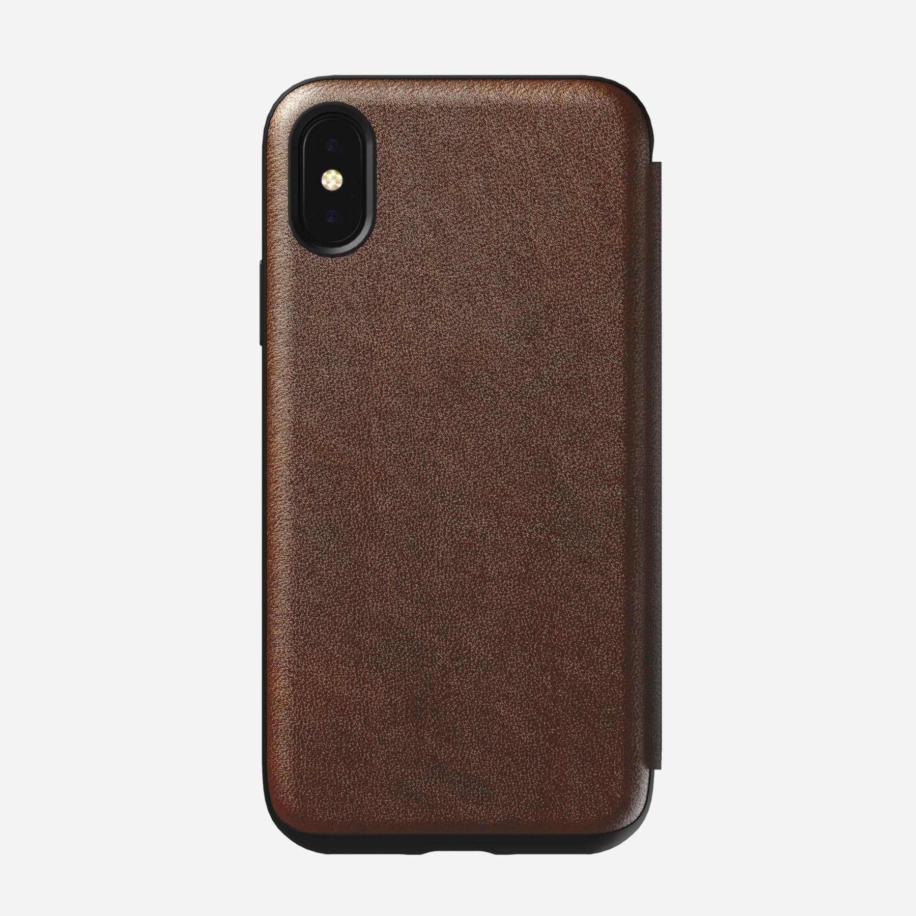 Rugged Folio - iPhone XS - Rustic Brown