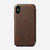 Rugged Folio - iPhone XS - Rustic Brown