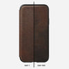 Rugged Folio - iPhone XS Max - Rustic Brown