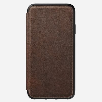 Rugged Tri-Folio - iPhone XS Max - Rustic Brown