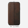 Rugged Tri-Folio - iPhone XS Max - Rustic Brown