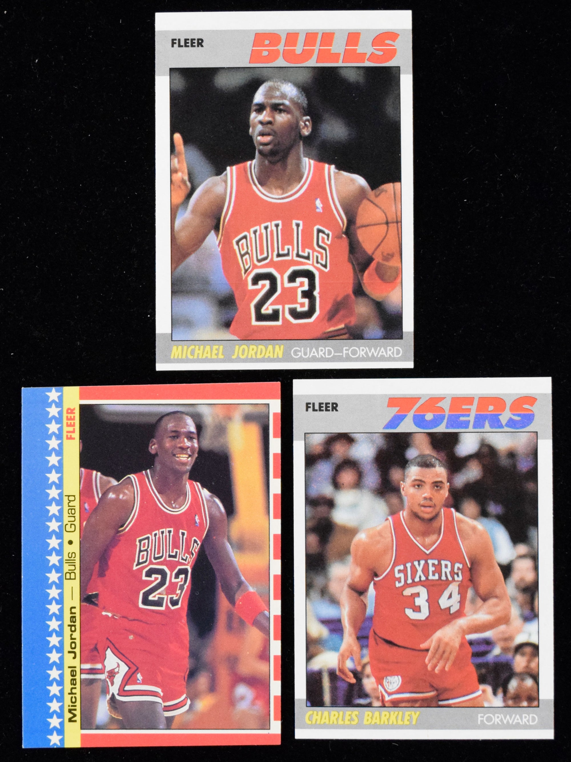 1987-88 Fleer Basketball Card Set w/ Stickers