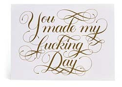 Fan-fucking-tastic Notecards