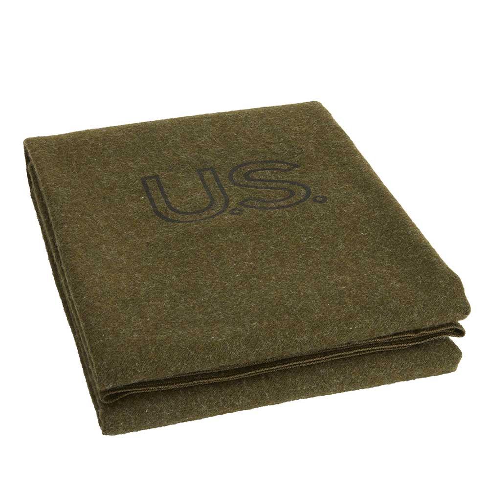 Foot Soldier Military Wool Blanket - US Army Green
