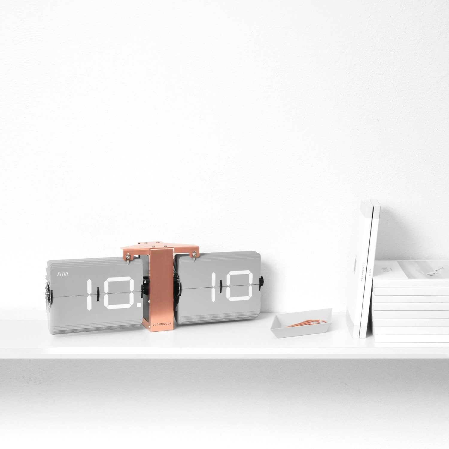 Flipping Out Grey Flip Clock