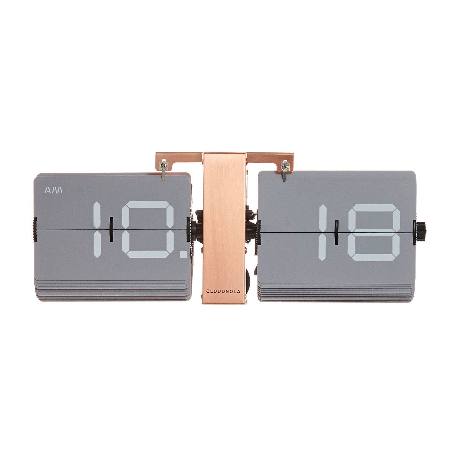 Flipping Out Grey Flip Clock