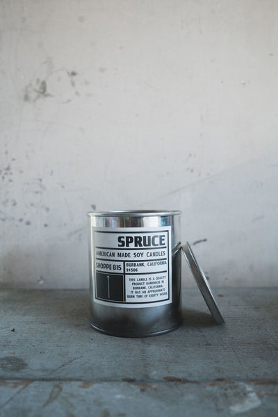 Tin Candle - Spruce