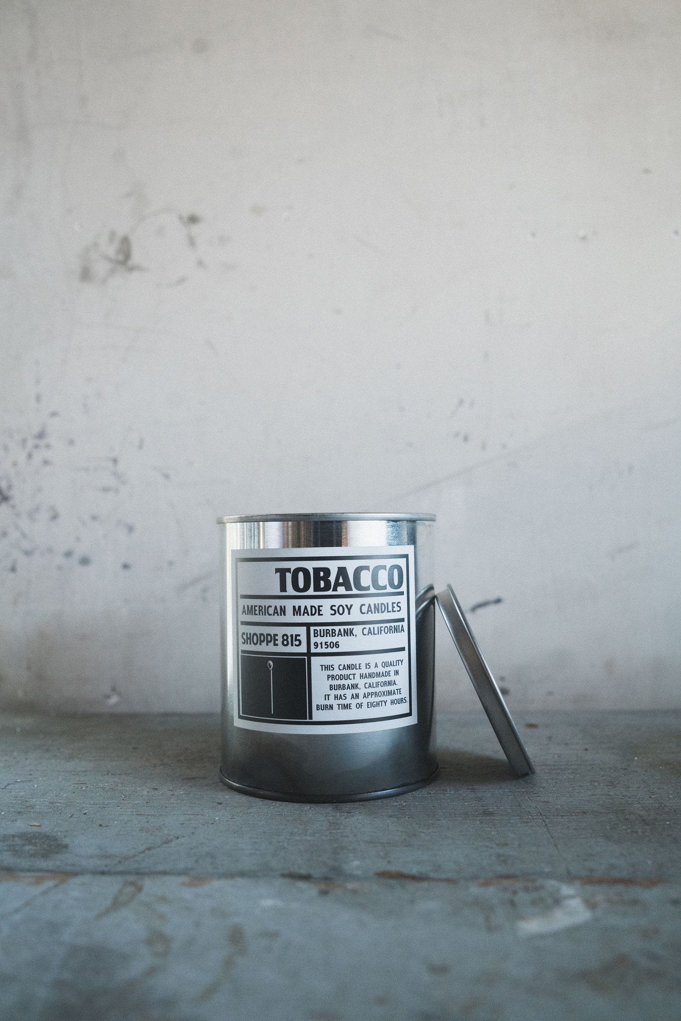 Tin Candle - Tobacco