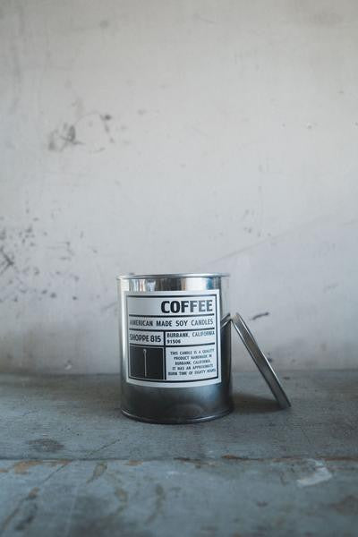 Tin Candle - Coffee