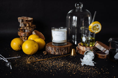 The Noble Series Soy Candle - Bergamot + Teak