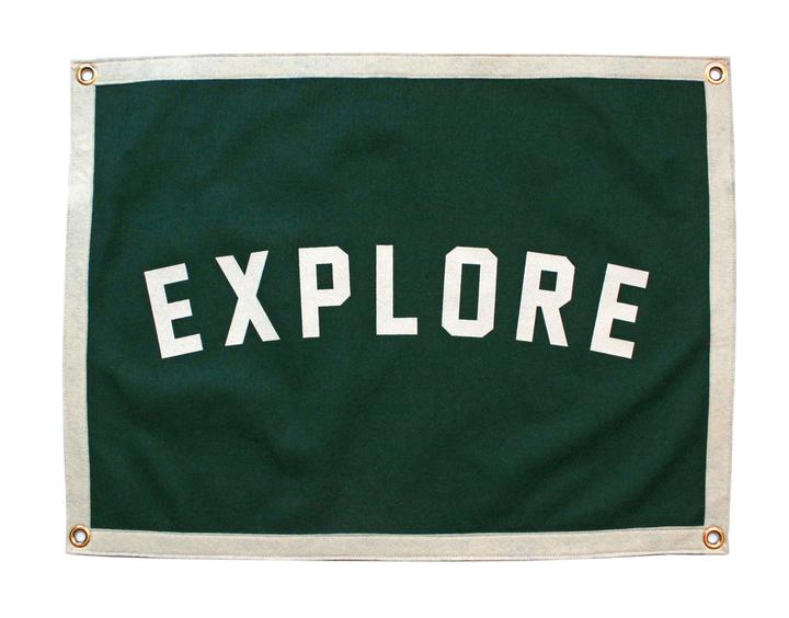 EXPLORE CAMP FLAG