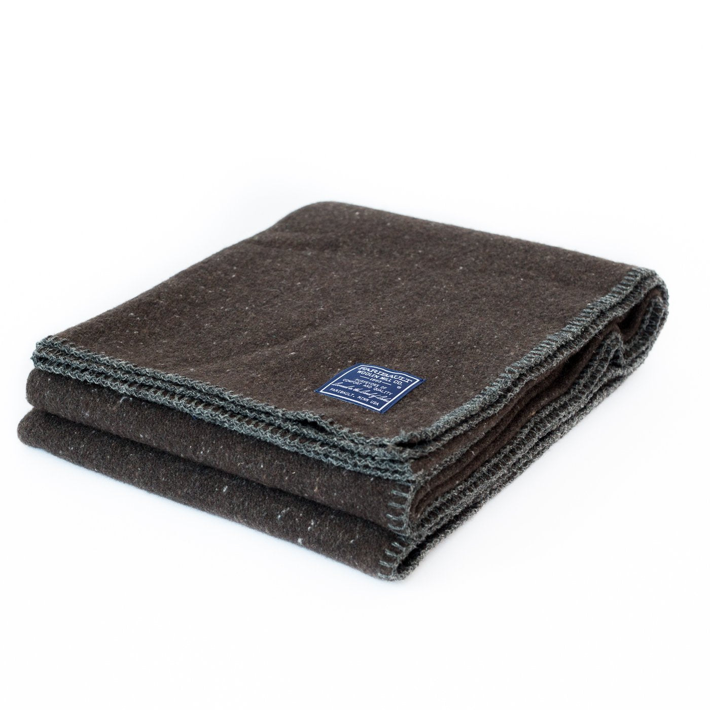 Wool Utility Blanket - Olive