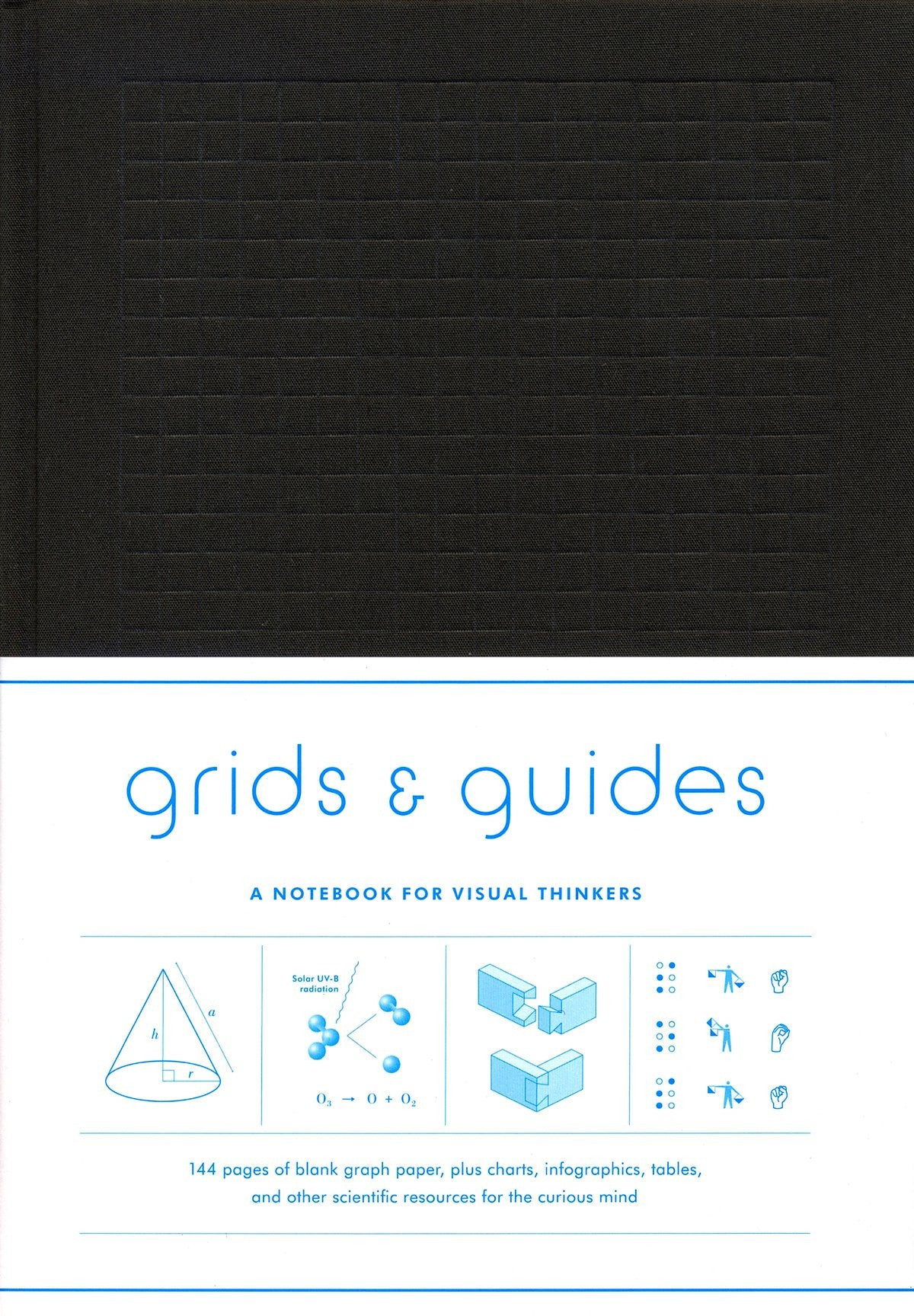 Grids & Guides: A Notebook for Visual Thinkers - Black