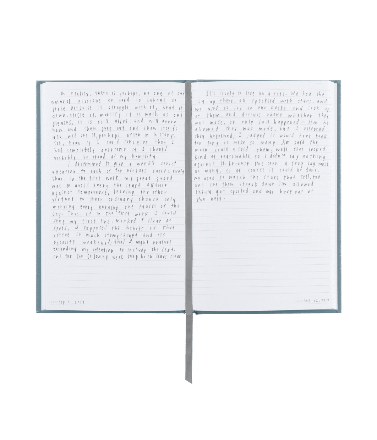 Day Book - Charcoal Gray