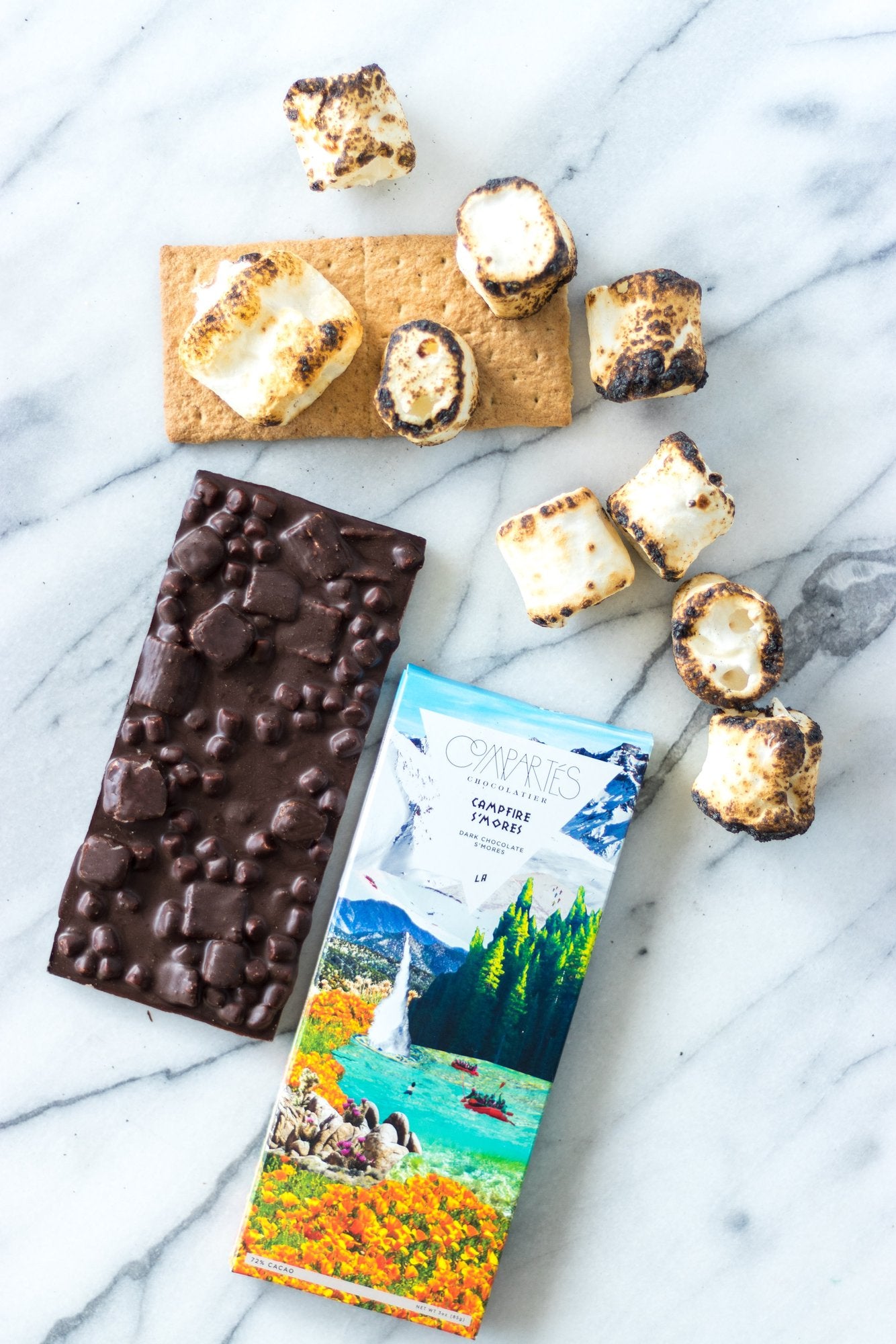 Campfire S'Mores - Dark Chocolate S'Mores Bar