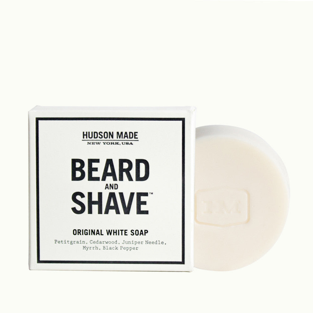 Beard & Shave Soap - Original White
