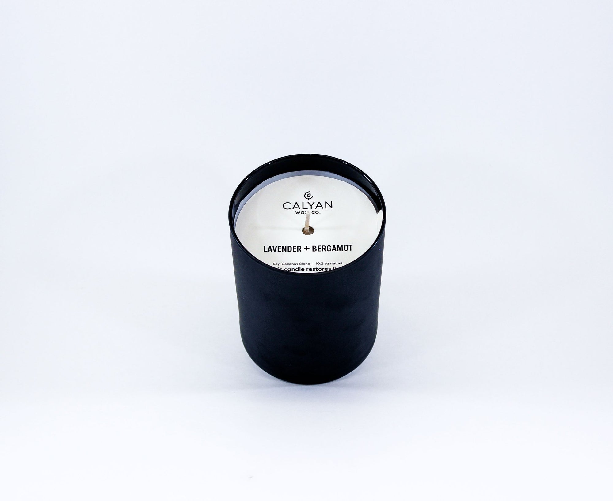 Lavender + Bergamot Black Tumbler | Limited Release