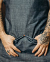 Stag Lee Apron - Chambray