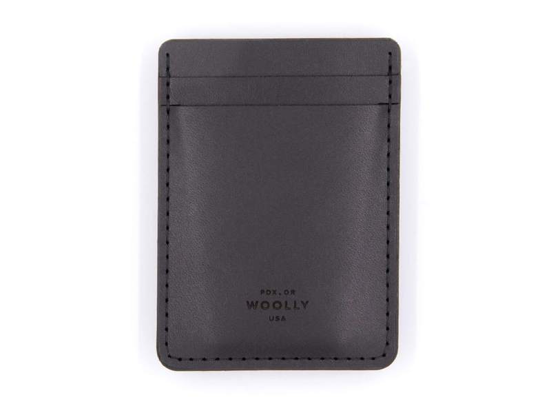 Black Money Clip Wallet