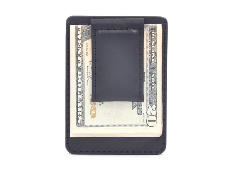 Black Money Clip Wallet