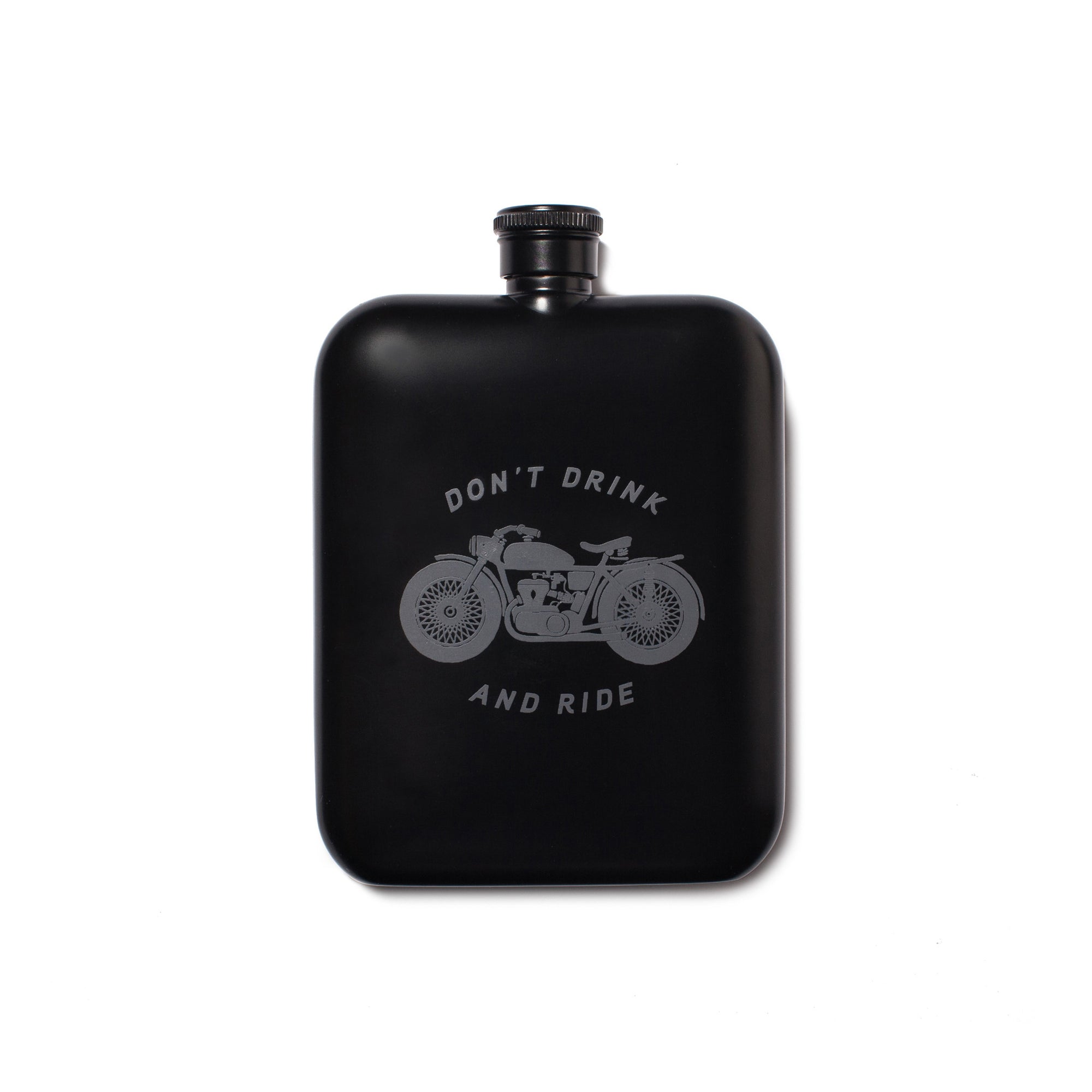 Moto Black Flask