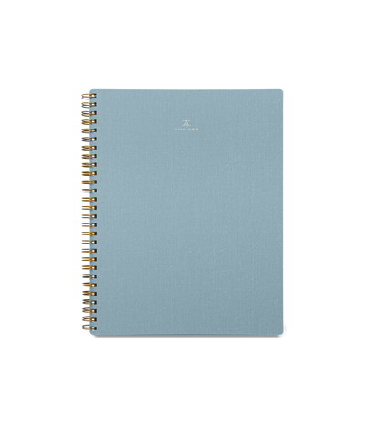 Workbook - Chambray Blue (Grid)