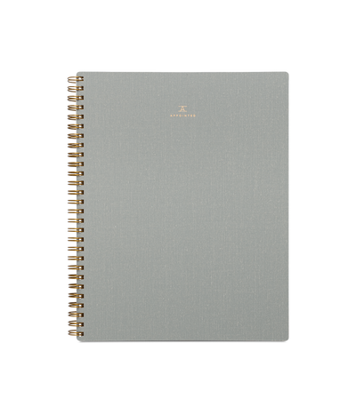 Notebook - Dove Gray (Grid)