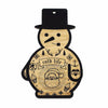 Wooden Ornament - Tattooed Snowman