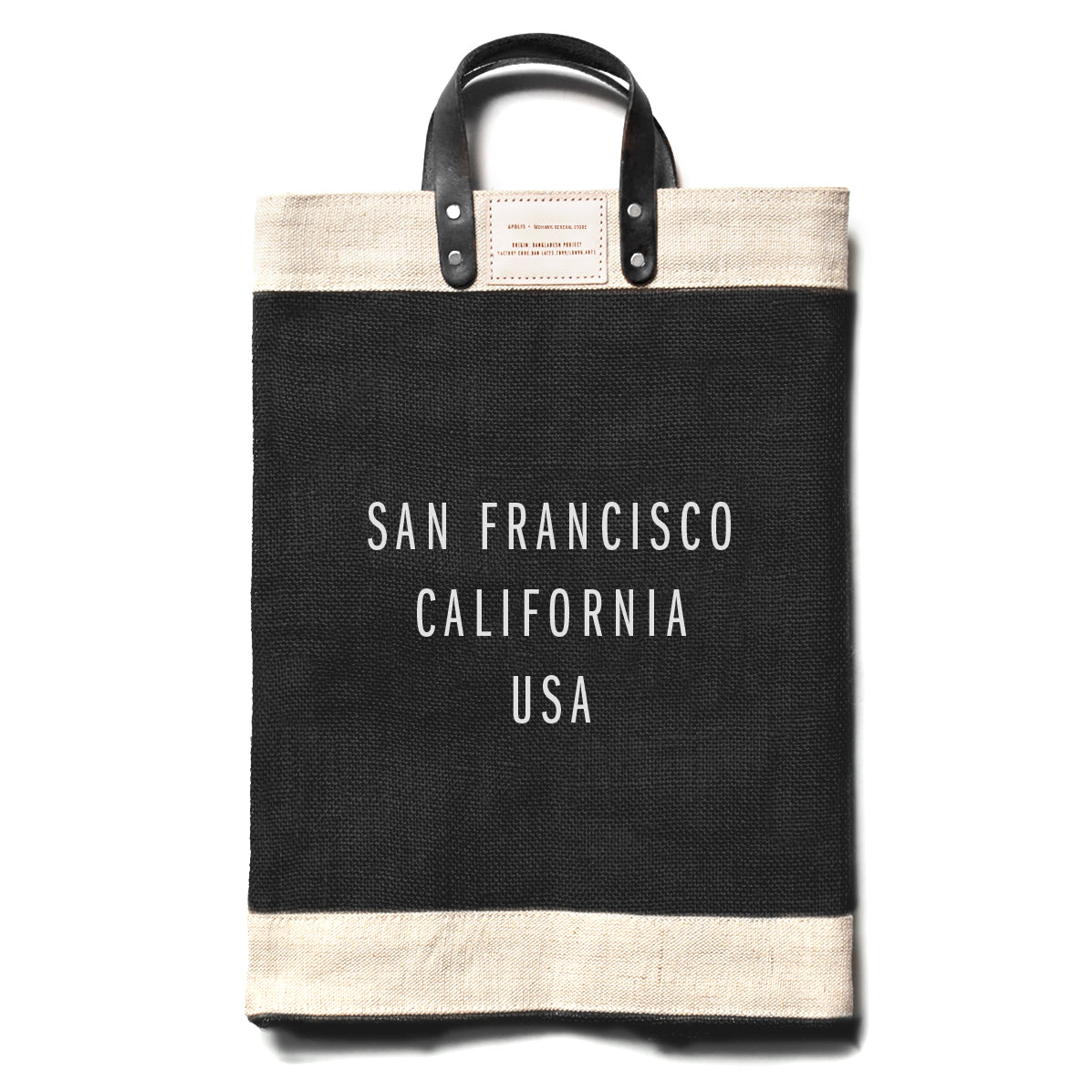 City Series Market Bag - Black - San Francisco