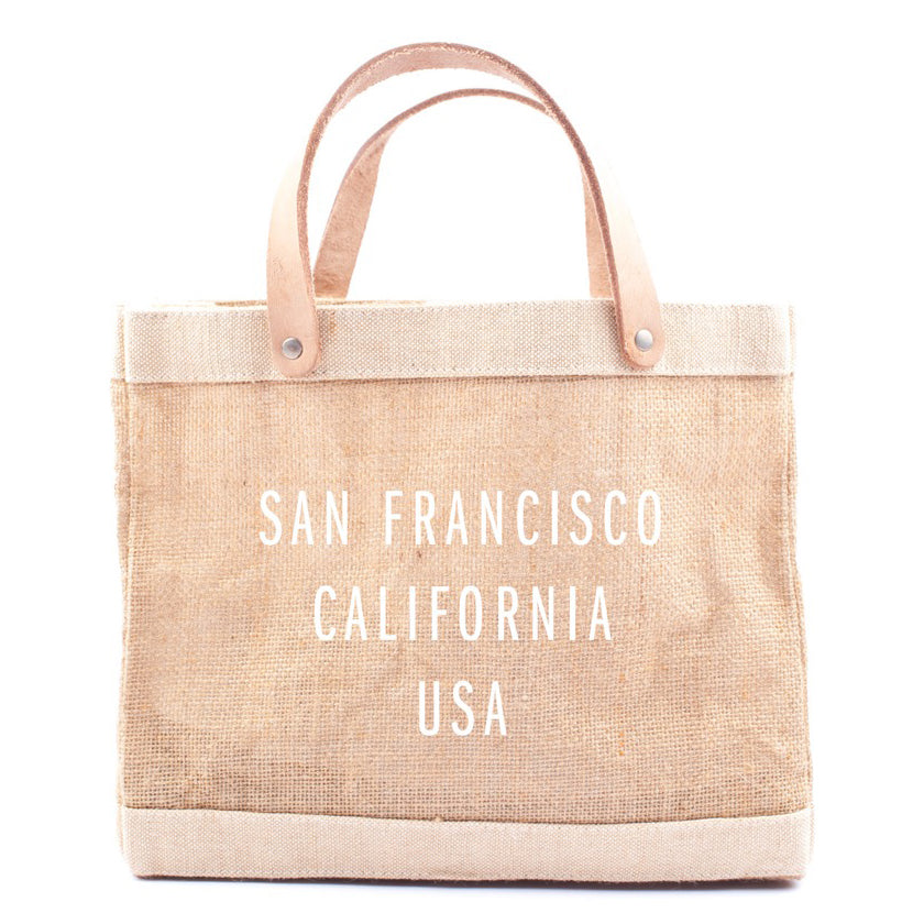 City Series Lunch Bag - Natural - San Francisco