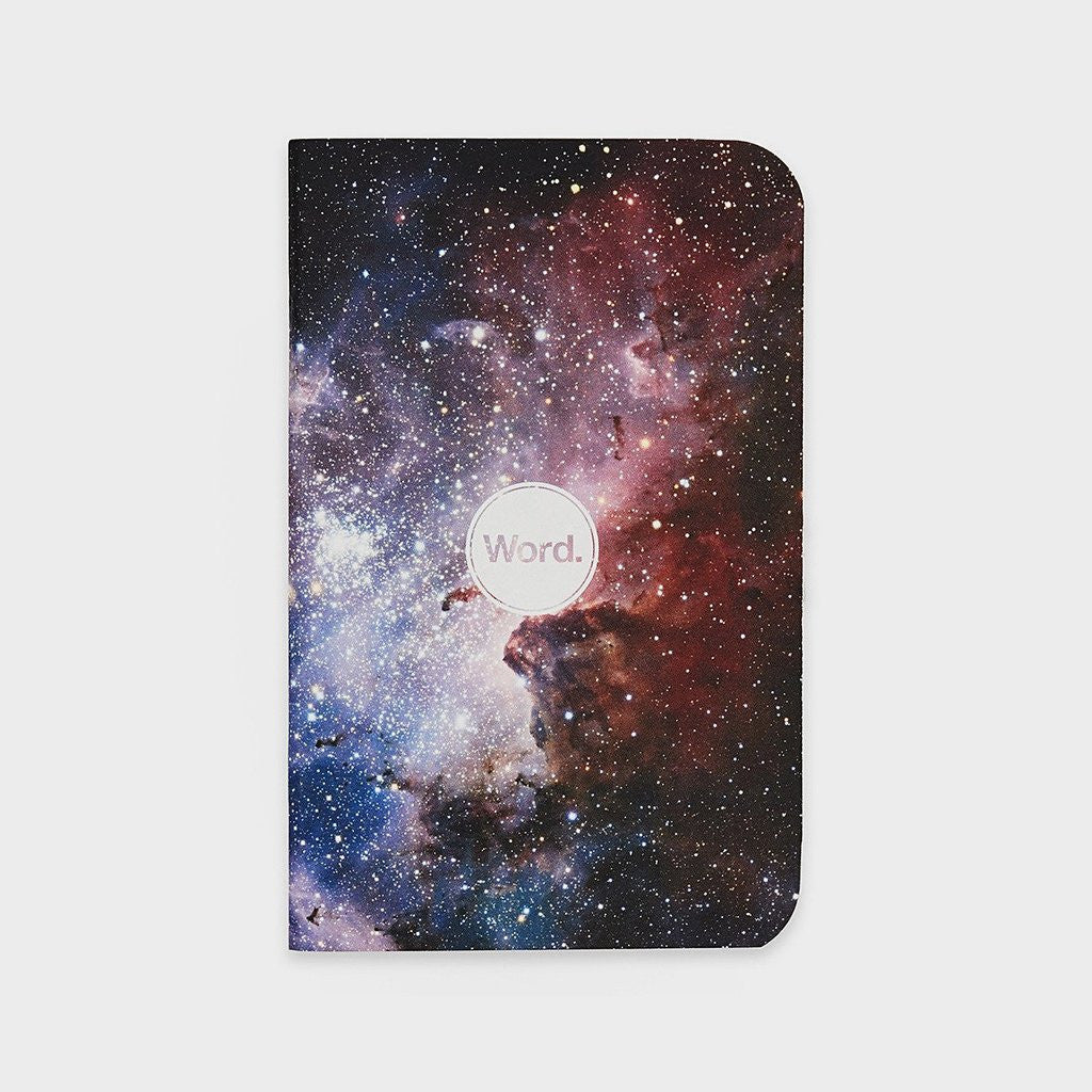 Word. Notebooks - Intergalactic (3 Pack)