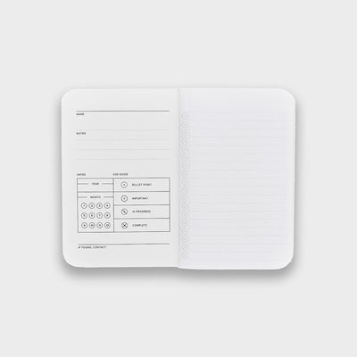 Word. Notebooks - Drab (3 Pack)