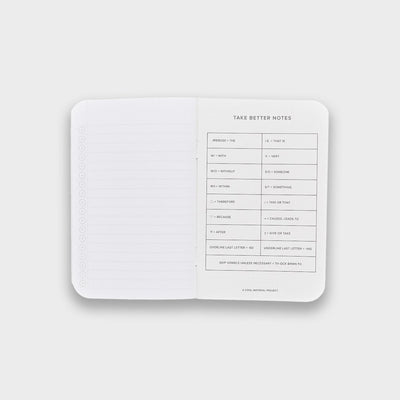 Word. Notebooks - Drab (3 Pack)