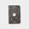 Word. Notebooks - Black Polygon (3 Pack)