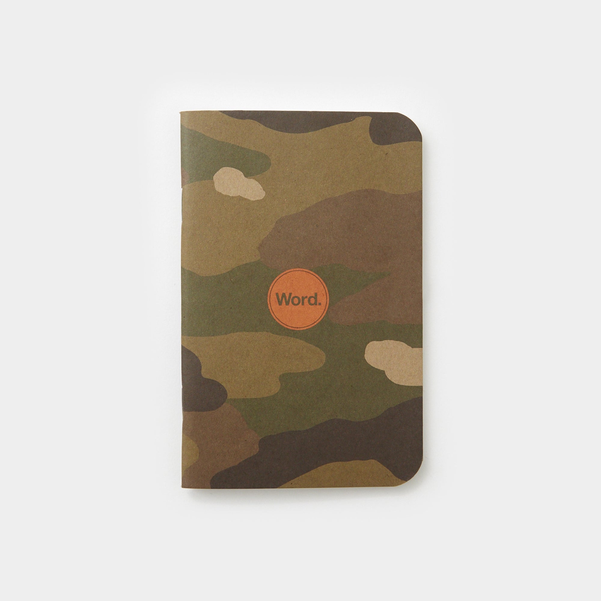 Word. Notebooks - Traditional Camo (3 Pack)
