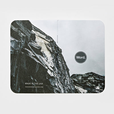 Word. Notebooks - Black Rock (3 Pack)