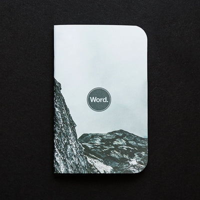 Word. Notebooks - Black Rock (3 Pack)